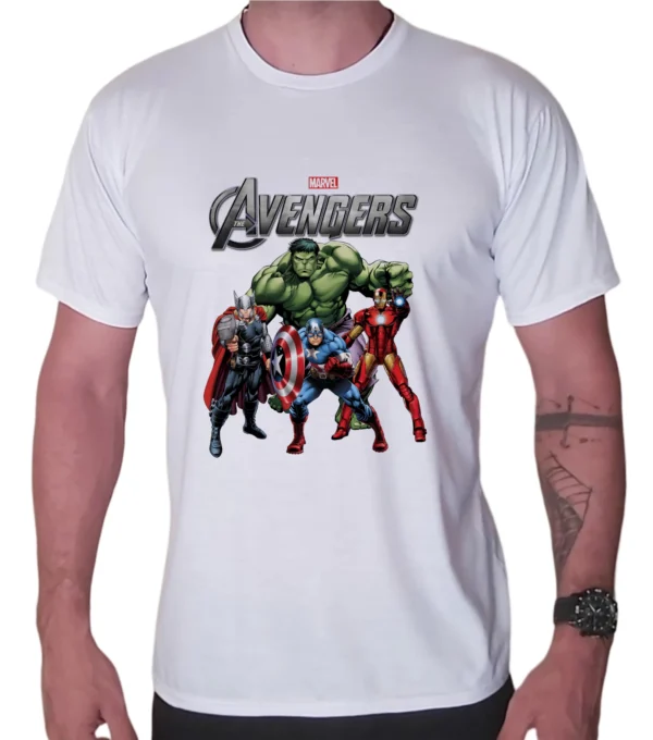 Camisa Avengers - Vingadores (0001)