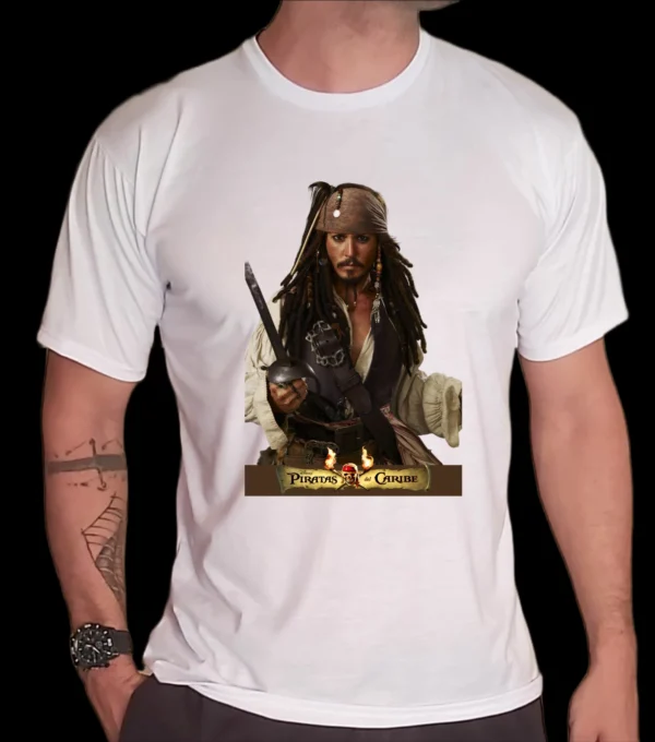 Camisa Pirata do Caribe (0018)
