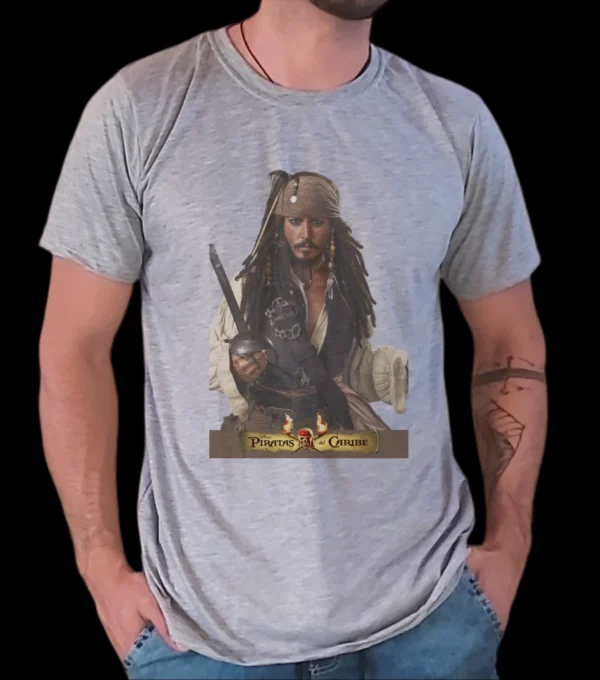 Camisa Pirata do Caribe (0018) - Imagem 2
