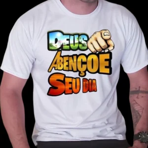 Camisa Deus abençoe (0023)
