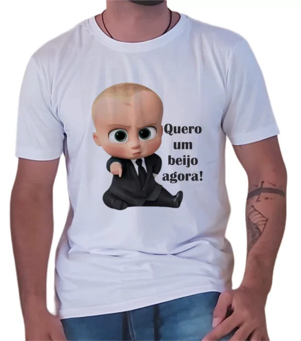 Camisa Quero um beijo (0152)